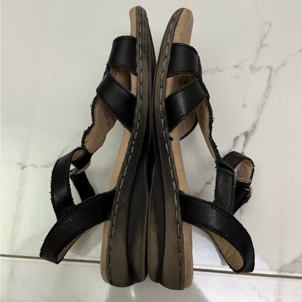 Soul Naturalizer Black Beaded Sandals Size 6 - Picture 3 of 7